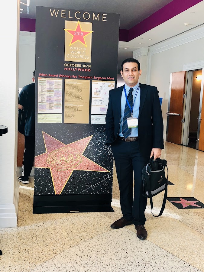 Dr Ahsen Farooque MD ABHRS USA Dhi Fue Fut Hair Transplant Surgeon Dubai