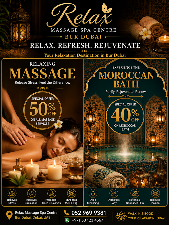 Relax Massage Spa Centre Bur Dubai — photo 4